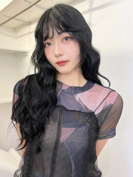 アイティーバイアルバム 松戸店(IT by ALBUM) 黒髪小顔透明感カラーネビージュ_F0358