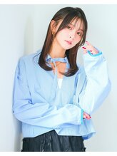 リトル 足利(little) 艶髪シースルーバンク×インナーカラー［足利］