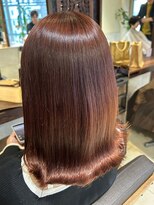 ヘアリゾート粋 ティガ 池袋店(tiga)&nbsp;艶髪ミディアム/切りっぱなし/ボブ/ストレート