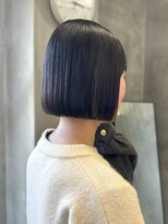 テトヘアー(teto hair)&nbsp;切りっぱなしボブ艶髪プツッと