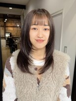 ディレクト(Direct) 《Direct》顔周りレイヤーx柔らかいベージュ