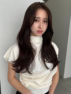 ソヨン 栄店(SOYON) フェミニンロング/似合わせカット/メルティカラー/2wayバング1