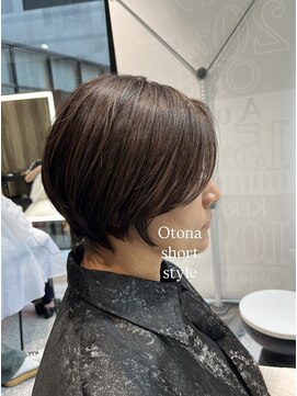 サヴォア(Savoir) 楽ちん大人ショートスタイル。