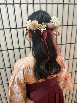 ネオリーブアーチ 武蔵小山店(Neolive arch) 卒業式 袴着付け ヘアアレンジ  武蔵小山
