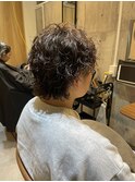 ショートウルフパーマ