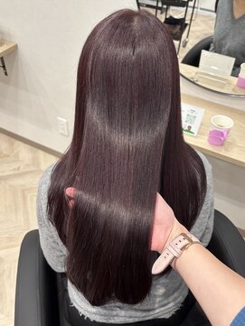 シェノン フェム 名古屋 名駅店(CHAINON×FeM#) カシスレッド＊名古屋/髪質改善/レイヤーカット