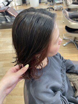 ライフメイクシベル 東林間(Life make siblles) ブリーチなし暖色デザインカラー