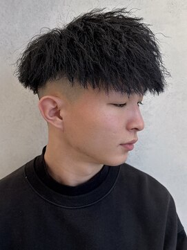 ルースト 西院店(ROOST) パイルツイスト×ブラックカラー