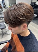 初めてのパーマでも◎ラフで無造作な質感が人気のシャドウパーマ