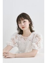 フェイバリットガーデン(favorite garden)&nbsp;20代30代40代イメチェン小顔切りっぱなしボブグレージュ