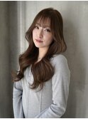大人小顔レイヤー/顔まわりカット