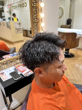 コワファースト  させぼ五番街店(COIFF1RST) ツイスパ×アップバング☆