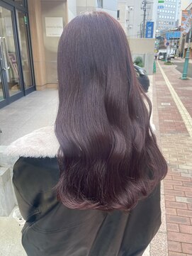 ヘアーメイクオズ(hair make O/S) 《kaito》ブリーチなし ピンクラベンダー ピンクカラー