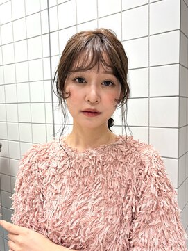 ソト 銀座(soto.) ミディアムヘア/暗めカラー/デザインカラー/ヘアアレンジ