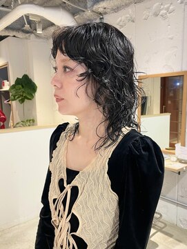 コフィー バイ メルト 吉祥寺(cofy by melt) 山本/ウルフパーマウルフカットレイヤーカット吉祥寺パーマ20代