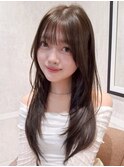ロングレイヤーカット*ロングヘア*髪質改善トリートメント