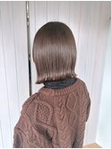 切りっぱなしボブ