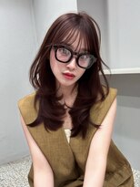 ボタン コロン 表参道 原宿(VOTAN COLON) オリーブブラウン/レイヤーカット/透明感カラー/韓国ヘア