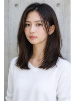 ワゴンバイアフロート(Wagon by afloat)&nbsp;セミロング30代40代ストレートレイヤー前髪なし前髪あり池袋