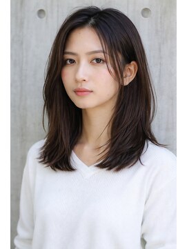 ワゴンバイアフロート(Wagon by afloat) セミロング30代40代ストレートレイヤー前髪なし前髪あり池袋