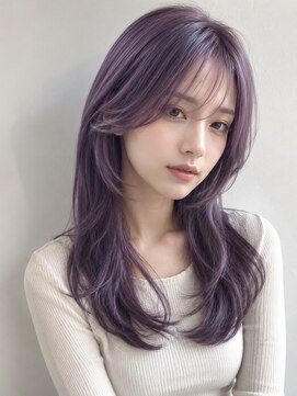 プライズ 表参道原宿店(prize) ラベンダーカラーブリーチダブルカラーケアブリーチ原宿学割U24