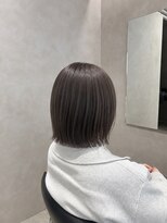 トキ(toki)&nbsp;ボブ×グレージュカラー