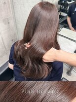 エヌアイ オモテサンドウ(ni omotesando)&nbsp;人気☆色持ち続く、ブリーチなしカラーピンクブラウン