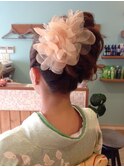 着物に合うヘアセットスタイル