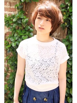 アムール 二子玉川(Amour) ショートスタイル～/モカブラウン/夏カラー/ニュアンスカラー