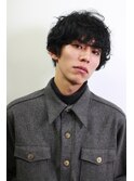 アンニュイマッシュパーマ