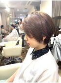 定番ショートボブ