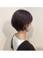 ラべリー 池袋(LOVELEY)&nbsp;カシスブラウン　ヘアカラー　池袋