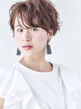 キープへアデザイン(keep hair design) 【keep hair desidn 三橋】マッシュショート×パーマ
