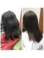 ヘアーグラン(Hair Gran.)&nbsp;縮毛矯正施術例