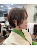【畑中正敏】20代30代40代◎小顔丸みくびれショート、ボブ