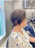 大人横顔美人ショート