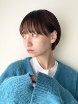 シスタ(SISTA)&nbsp;マッシュショートカット髪質改善ブラウンベージュ