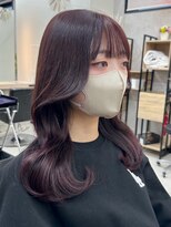 アリープパロット(ALEAP parrot)&nbsp;韓国レイヤーカット/パープルピンク【ALEAP parrot/多賀】