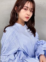 インビテーション(invitation)&nbsp;レイヤーカット大人かわいい簡単スタイリング顔周りカット前髪