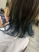 ネイビー(NAVY)&nbsp;グラデーションカラー☆オリーブgreen☆