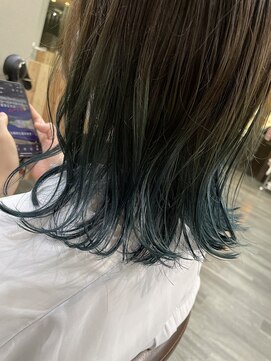 ネイビー(NAVY) グラデーションカラー☆オリーブgreen☆