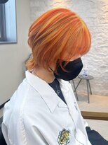 アリープパロット(ALEAP parrot)&nbsp;ブリーチ/ダブルカラー/レイヤー/韓国/顔まわり/ボブ