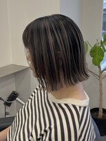 アンドシー(&C.)&nbsp;切りっぱなしボブ/デザインカラー/プレイングカラー