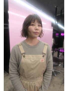 キジ(KIJI) bob bleach perm