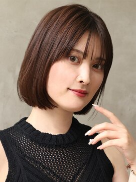 アース 福岡新宮店(HAIR&MAKE EARTH) 王道人気髪質改善ボブスタイル