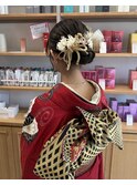 シニヨンアレンジ今出5