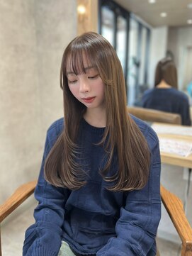 リエンス(RIENS) 【RIENS】ナチュラル顔周りレイヤー×馬越麗奈『韓国風』