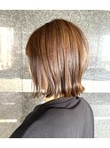 ☆ 外はねボブ×フォギーベージュ ☆
