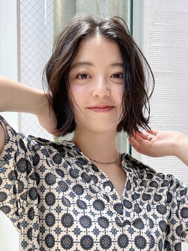 クリアーオブヘアー 一社店(clear OF HAIR) ニュアンスパーマボブ / momoka