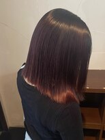 シュシュ 宜野湾店(chou chou)&nbsp;くびれヘア/アプリコットオレンジ/夏のヘアアレンジ/宜野湾